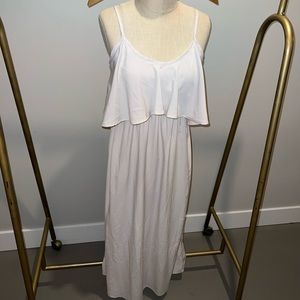 White Summer Midi Dress